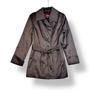 Weatherproof Garmet Company Rain Jacket Women's Brown Medium